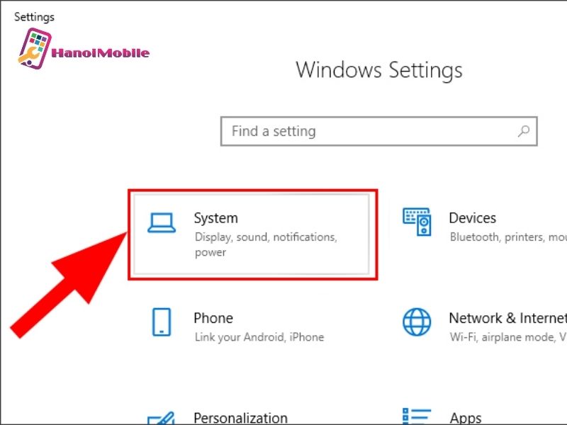 Điều chỉnh độ sáng màn hình máy tính bằng cài đặt Settings